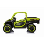 Mamido Dětské elektrické autíčko Farmer Truck UTV Racing 4x4 24V zelené