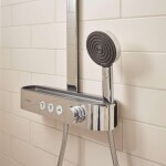 HANSGROHE - Pulsify S Sprchový set s termostatem, průměr 26 cm, 3 proudy, chrom 24240000