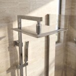 REA - Čtvercová hlavová sprcha JS-P015 25cm Chrome REA-P0609