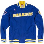 Mitchell & Ness Pánská bunda Golden State Warriors NBA Authentic Warm Up 1996-97 Velikost: L