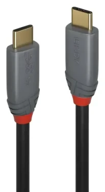 Lindy USB 3.2 Type-C černá / Kabel / USB-C - USB-C / 2 m / 5 A / 20 Gbit/s (36903)