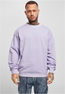 Pigment Dyed Crew Neck levandule