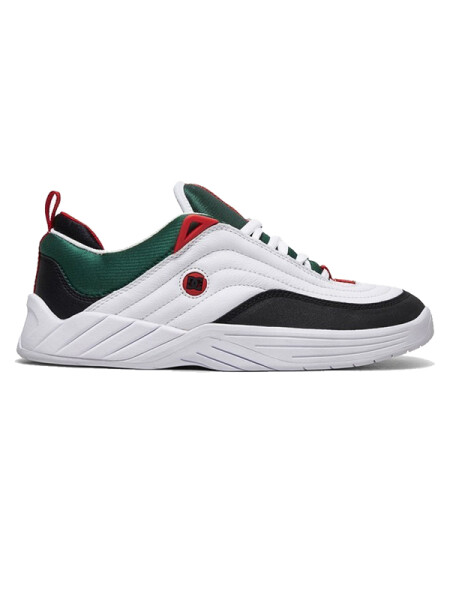 Dc WILLIAMS SLIM WHITE/BLACK/ATHLETIC RED pánské boty - 40,5EUR