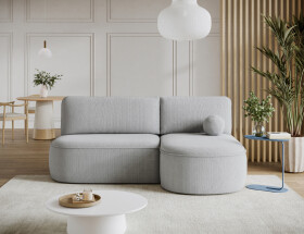 Sedací souprava Livosa Provedení: Pravá varianta, látka: Calmora 4