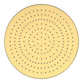 Laufen - Sprchové příslušenství Hlavová sprcha 30 cm, lesklá zlatá H3679810012321