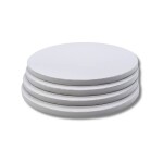 Podložka pod dort PEVNÁ Cake Star bílá vzor Grape kruh 20 cm 8" (1 ks)