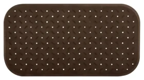 MSV CLASS Premium hnědá / Protiskluzová podložka do vany / SBS kaučuk / 36 x 65 cm