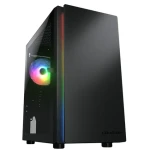 COUGAR Purity RGB černá / PC skříň / micro-ATX / mini-ITX / RGB / průhledná bočnice / bez zdroje (CGR-5PC4B-RGB)