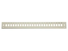 Equip Patchpanel 24x LC-Duplex, SC-Simplex šedá / Patch panel / Optický / 1U / 19" (337101)