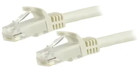 StarTech CAT6 Snagless bílá / Síťový kabel / RJ-45 / 7,5 m / PoE / 24 AWG (N6PATC750CMWH)