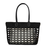 Moderní dámská kabelka na rameno Margita, černá