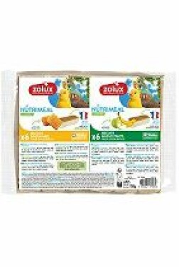 Poch. NUTRIMEAL Cookies exoti med,ovoce 2x6ks Zolux