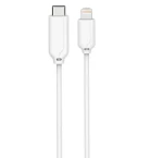 MicroConnect datový kabel USB-C - Lightning 1m bílá (USB3.1CL1)