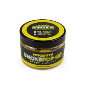 Mikbaits Plovoucí boilie Smoke pop-up Sweet Popcorn 14mm 150ml,Mikbaits Plovoucí boilie Smoke pop-up Sweet Popcorn 14mm 150ml