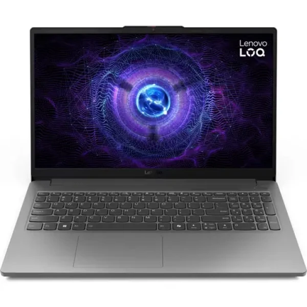 Lenovo LOQ 15IAX9E šedá / 15.6" FHD / Intel Core i5-12450HX 2.4GHz / 16GB / 1TB SSD / RTX 4050 6GB / Bez OS (83LK003GCK)