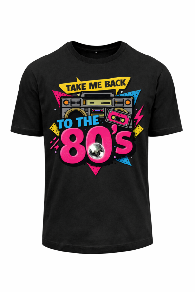 Ptakoviny.cz Tričko retro 80. léta Take Me Back Velikost: L
