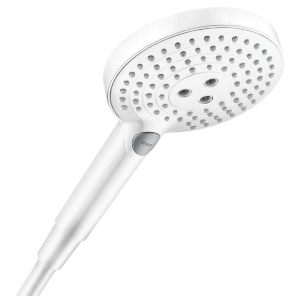 HANSGROHE - Raindance Select S Sprchová hlavice, 3 proudy, EcoSmart, matná bílá 26515700