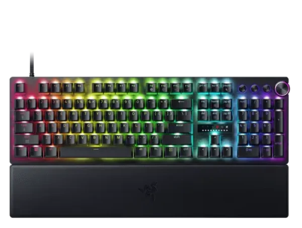 Razer Huntsman V3 Pro 8KHz černá / Herní klávesnice / opticko-analogová / Rapid Trigger / RGB / USB / US Layout