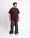 Tričko Carhartt WIP S/S Chase T-Shirt Palisander/Gold