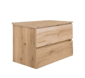 Koupelnová skříňka s dubovou krycí deskou SAT B-Way dub mat BWAY280OAKDESK BWAY280OAKDESK
