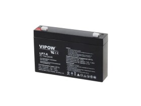 Baterie olověná 6V 7Ah VIPOW BAT0207