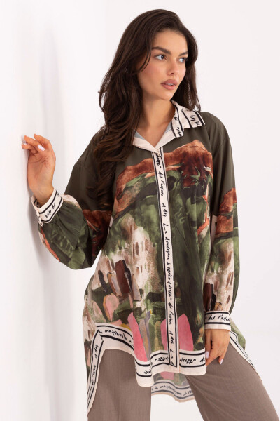 Košile s dlouhým rukávem model 218394 Rue Paris universal