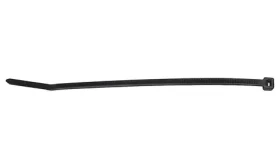 Nedis stahovací pásky 10 cm černé / Stahovací pásky / 100 ks (CTS 03-BLACK)