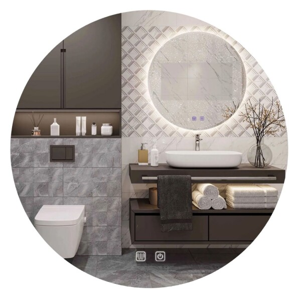 REA - Zrcadlo LED 50cm HZJ050 HOM-02820