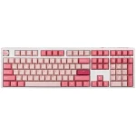 Ducky One 3 Cherry MX-Blue růžová / herní klávesnice / mechanická / drátová USB-C / US (DKON2108-CUSPDGOWWPC2)