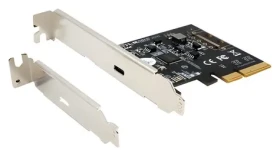 Exsys EX-12011 / Rozšiřující karta USB / PCIe 3.0 x4 / 1x USB-C / USB 3.2 Gen 2x2 / Low Profile (EX-12011)
