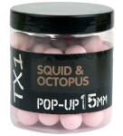Shimano Boilies TX1 Pop Up Squid & Octopus Washed Out Pink,Shimano Boilies TX1 Pop Up Squid & Octopus Washed Out Pink