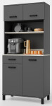 Buffet Linda 80 Barva korpusu: Antracit