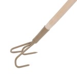 Motyka na kypření, trojzubá, 3 zuby WOOD, STALCO GARDEN