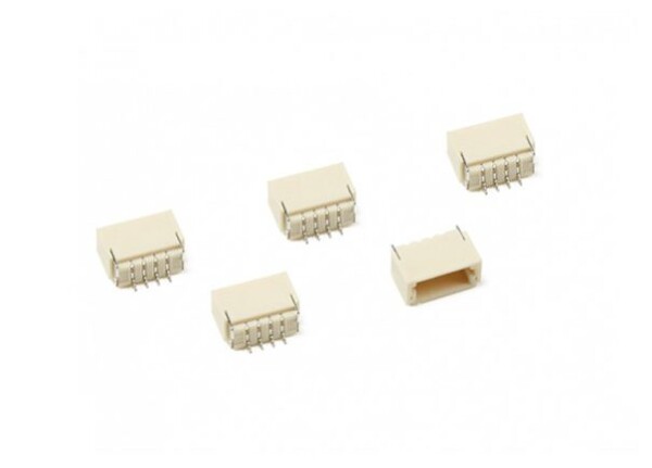 JST SH 1,0 mm 4-Pin konektor na DPS - Rovný