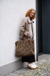 Taška přes rameno Reisenthel Softshopper Leo fake fur