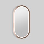 Zrcadlo se senzorem SAT Aurum 40x80 cm rose gold SATZAUR4080BRG SATZAUR4080BRG