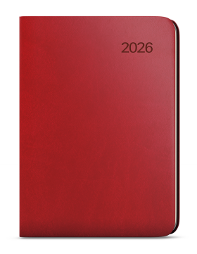 Týdenní diář 2026 Baloušek A5 Zoro - Vivella bordó