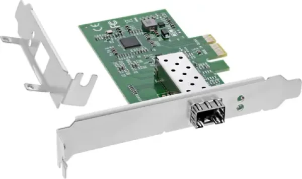 InLine Síťová karta SFP PCIe nízkoprofilová / Síťová karta / PCI Express / SFP / IEEE 802.3x (51125N)