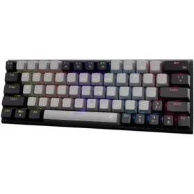 White Shark GK-002711V2 WAKIZASHI 2 šedo-černá / herní mechanická klávesnice / US layout / USB / LED (WAKIZASHI-2-US-G-B-R)