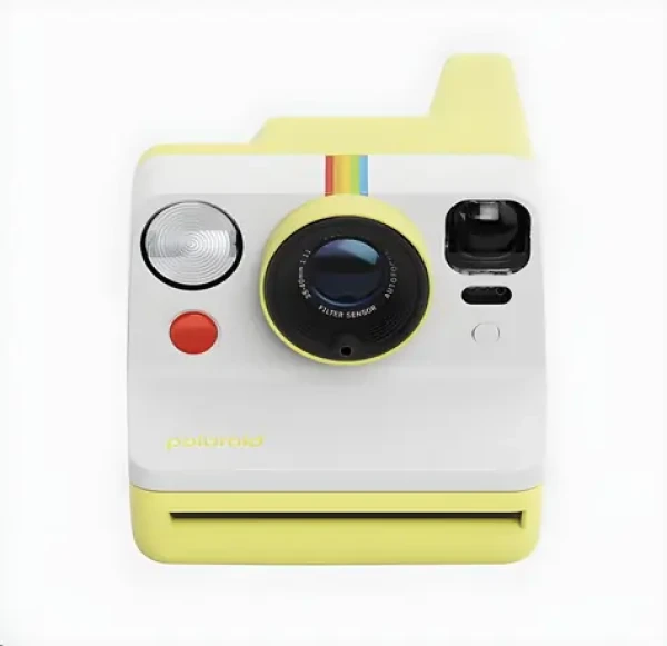 Polaroid Now Gen 3 žlutá / Instantní fotoaparát / Automatické zaostřování / USB-C / Film Polaroid i-Type (9158)