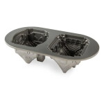 Nordic Ware forma domečky stříbřitě šedá 86748 1,2 l