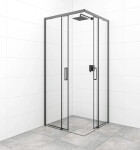 Sprchový kout čtverec 90x90 cm SAT TEX BB SATTEXQBB90CT SATTEXQBB90CT