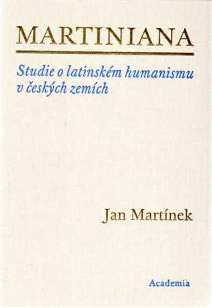 Martiniana Jan Martinek