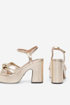 Sandály NINE WEST WFA2634-1 Materiál/-Syntetický