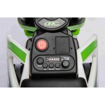 Mamido Dětská elektrická motorka Cross Pantone 361C zelená