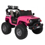 Mamido Elektrické autíčko Extreme Sport 4x4 s proměnlivou velikostí růžové