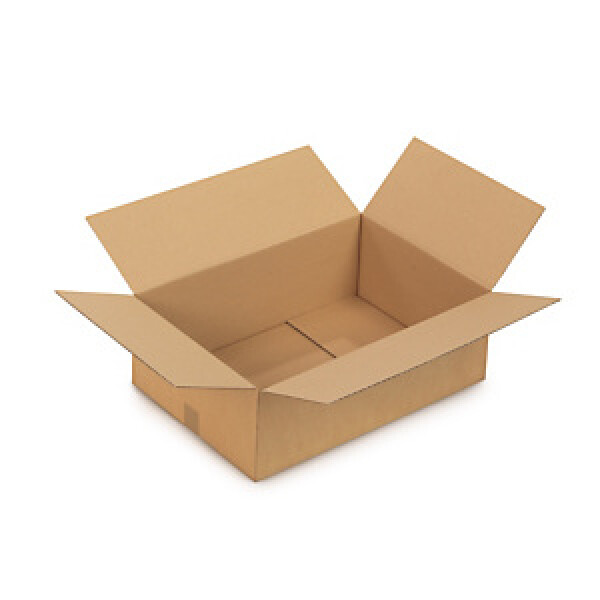 20 x Kartonová krabice 650x450x200mm, hnědá, klopová,třívrstvá vlnitá lepenka (3VVL) RAJA