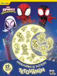 Spidey - Omalovánky se svítícím tetováním