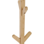 Stojanový věšák, bambus, přírodní, DR-B017 NAT