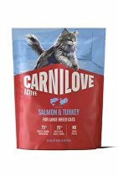 Carnilove Cat Active Dry Salmon&Turkey Adult LB 400g